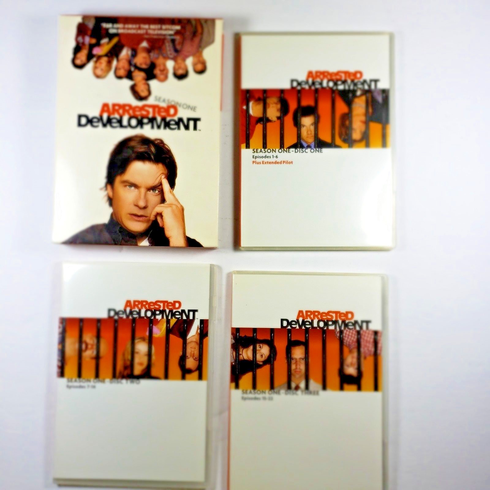 Arrested Development – Season 1 (3-DVDs), Season 2 (3-DVDs) & Season 3 (2-DVDs)