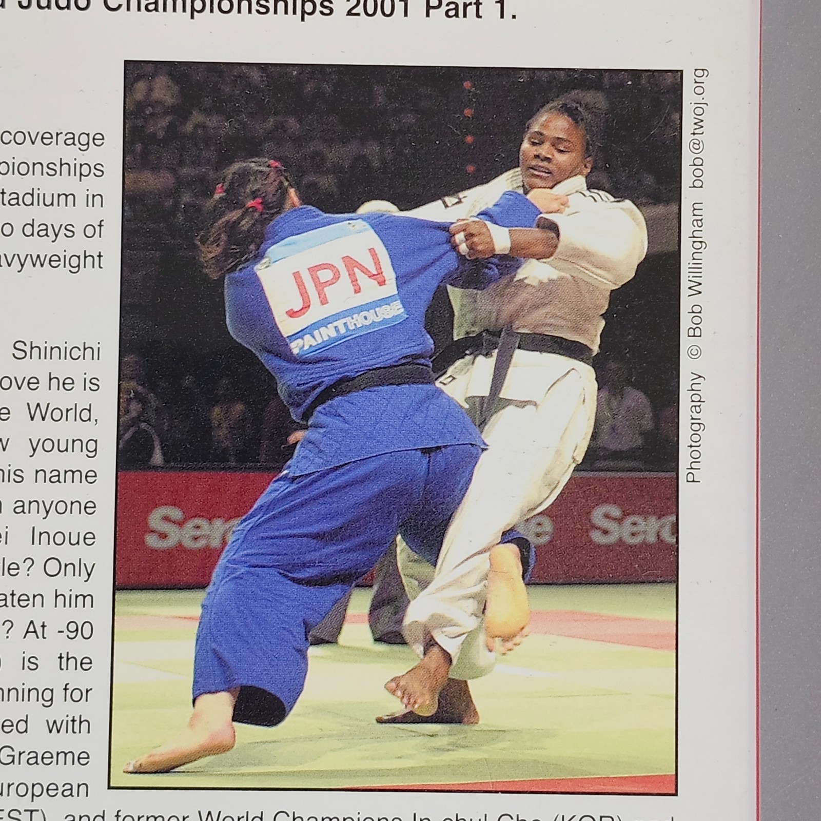 Olympic Judo Championship 2001 Munich Germany Pt 1-2 DVD Unisex Neil Adams IJF