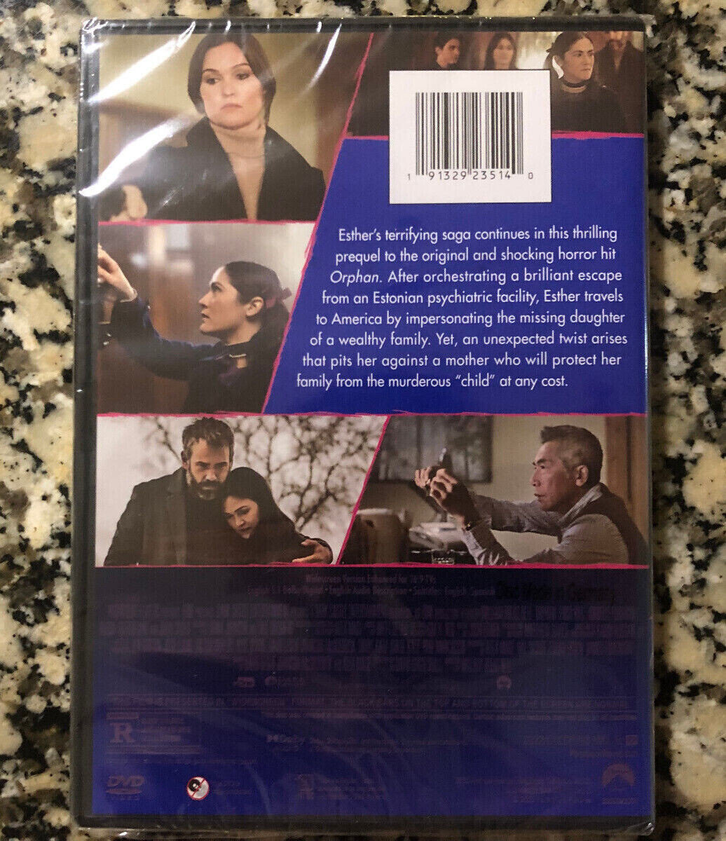 Orphan: First Kill (DVD, 2022) Brand New Sealed – FREE SHIPPING!!!