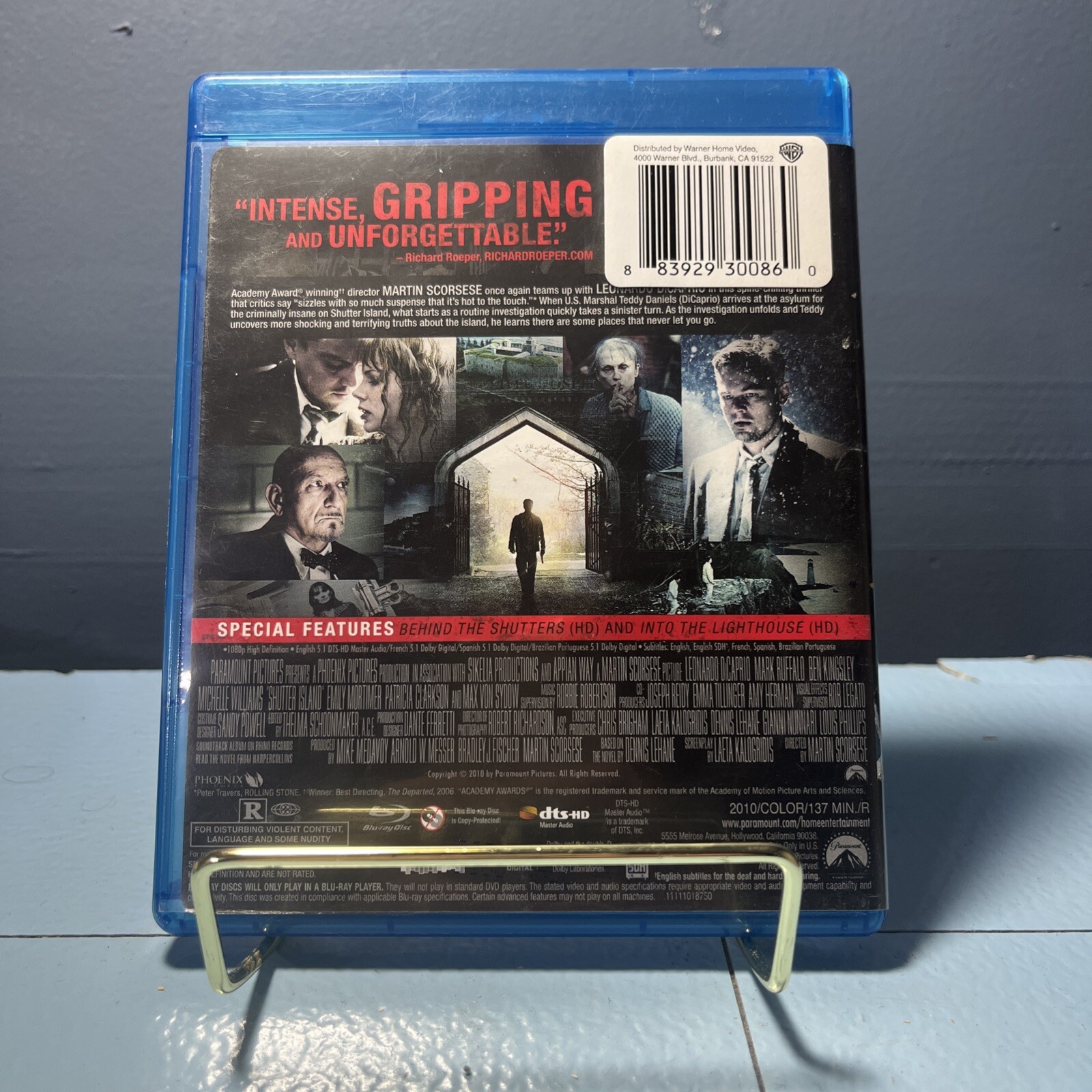 Shutter Island (Blu-ray, 2010)