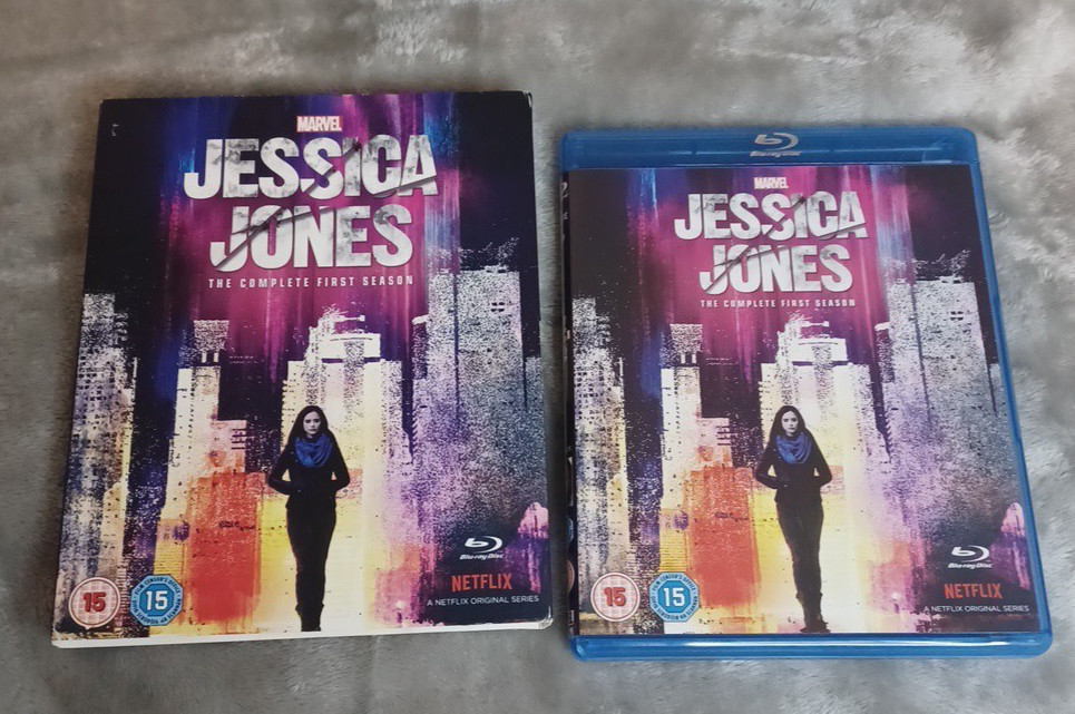 Jessica Jones 1st Season NETFLIX Marvel Bluray with Slipcover