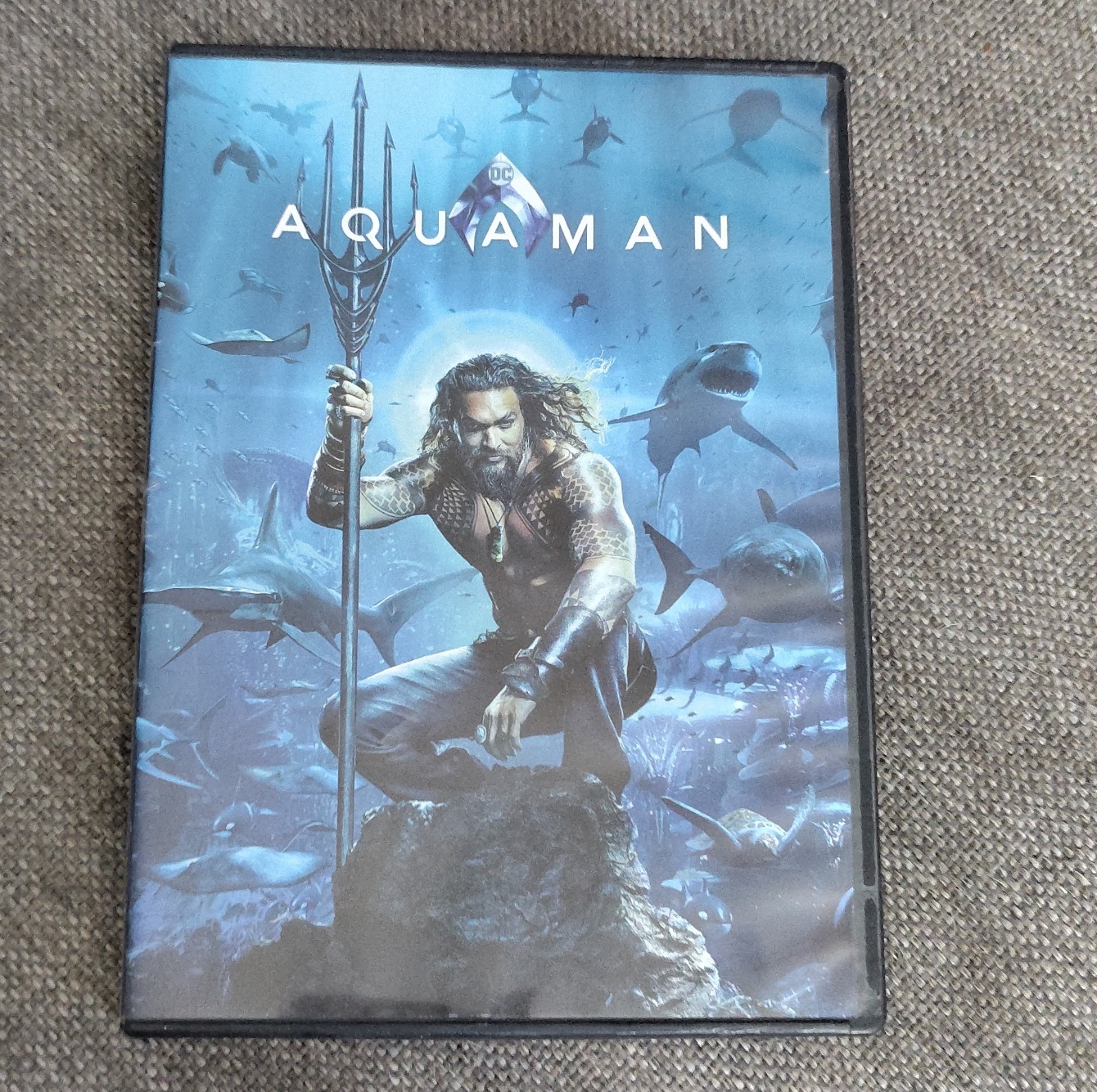 Warner Bros Aquaman DVD Jason Momoa Action Adventure Widescreen Bonus Feature