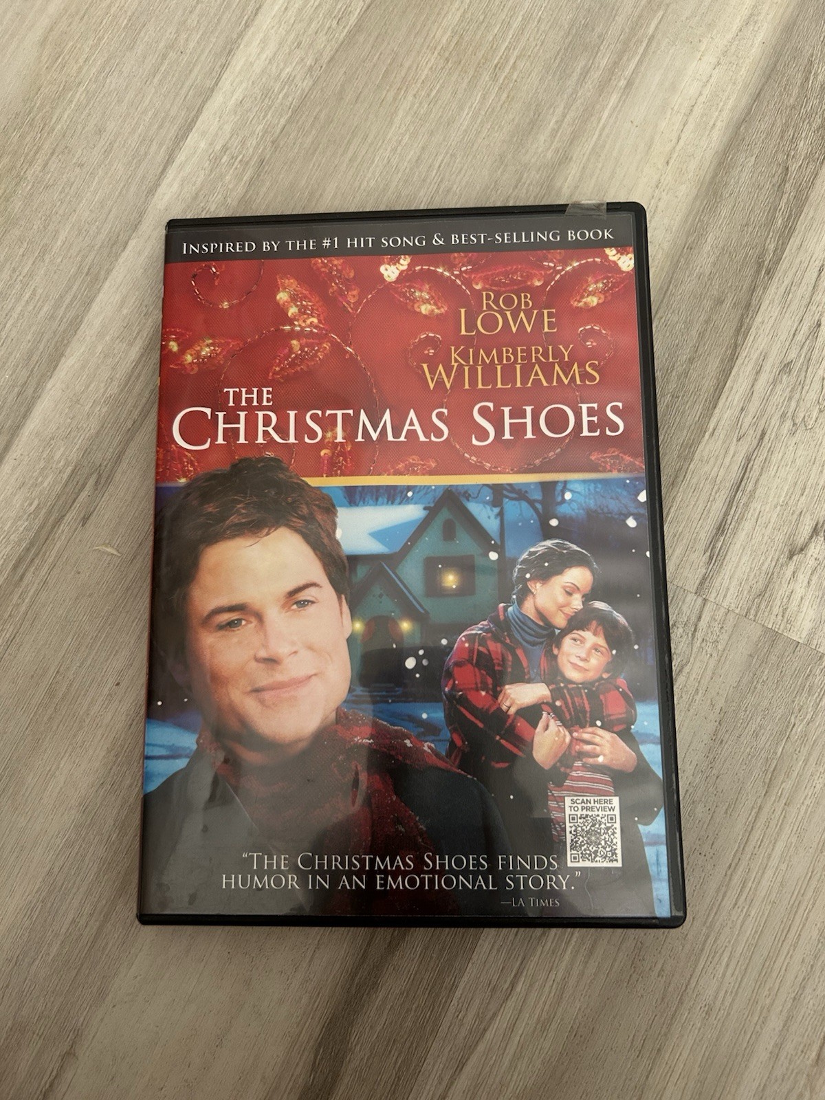 Gaiam The Christmas Shoes DVD G Drama 2002 Rob Lowe Kimberly Williams 94 Min