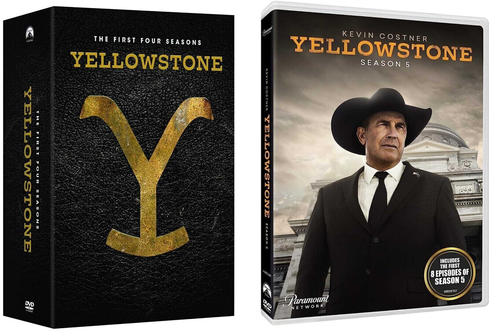 YELLOWSTONE the Complete Series 1-5 Seasons 1 2 3 4 5 (1/2)full BOX SET.