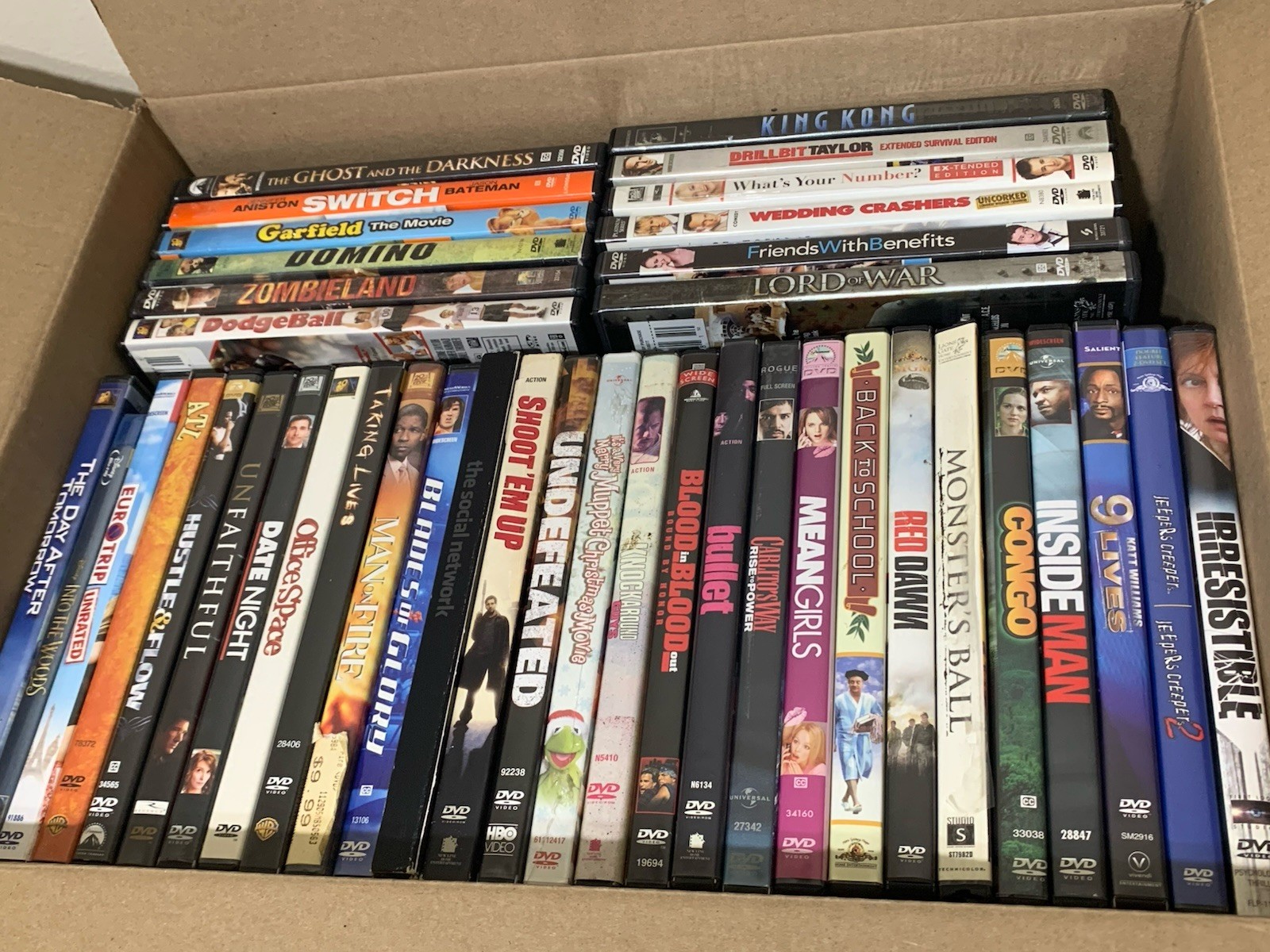 40 DVD Collectors Film Bundle Horror, Comedy, Action, Drama Movies Assortment
