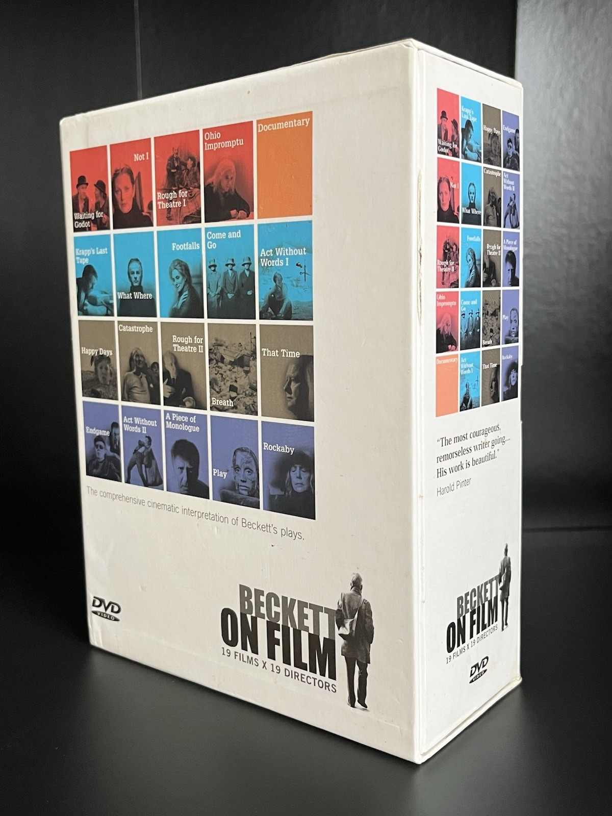 Beckett On Film (DVD Box Set 4 Discs+Booklet) 19 Films x 19 Directors Extras OOP
