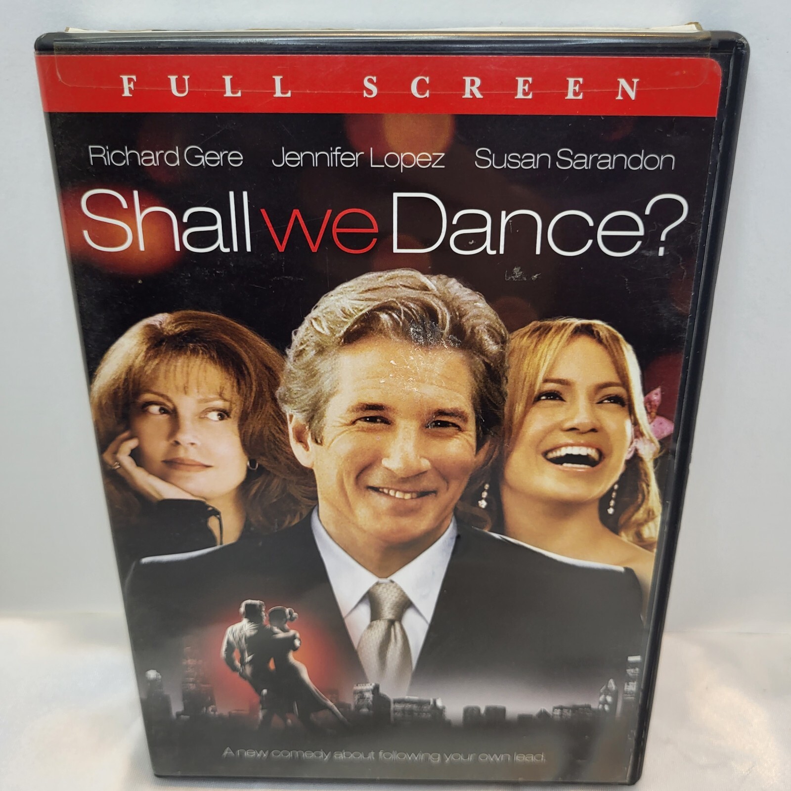 Shall We Dance DVD 2005 Full Frame Richard Gere Jennifer Lopez Susan Sarandon