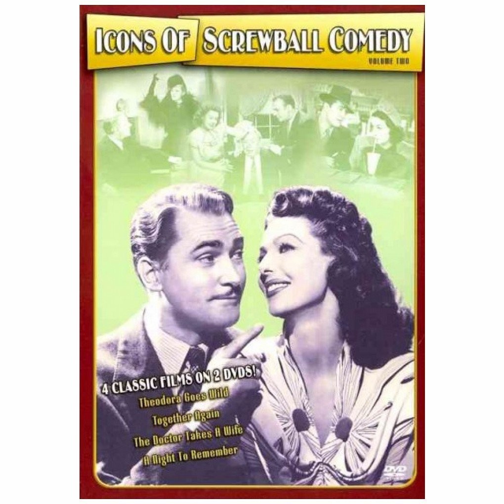 Icons of Screwball Comedy Volume Two (DVD, 2 discs) **Good+**