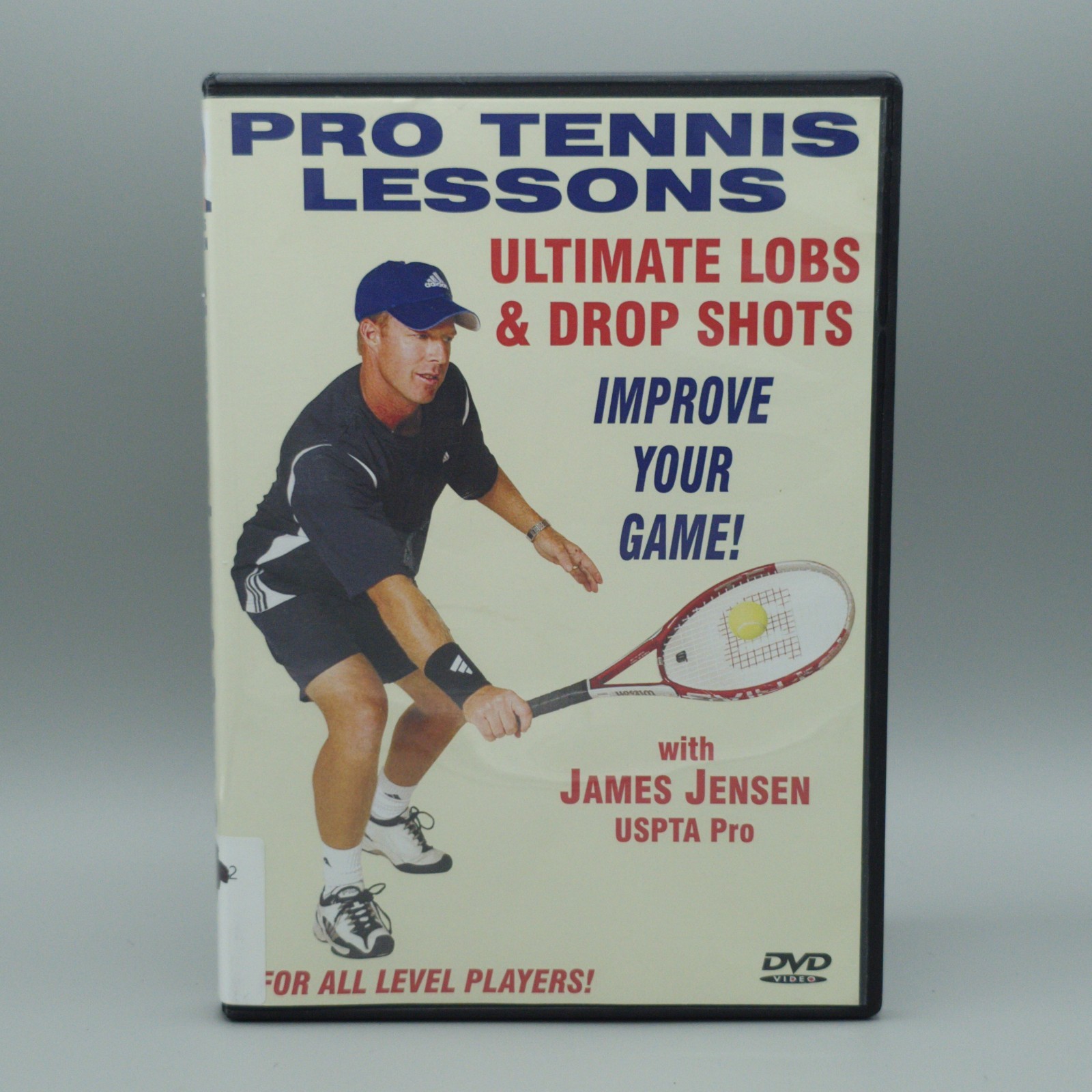 Ultimate Lobs and Drop Shots DVD James Jensen Pro Tennis Lessons
