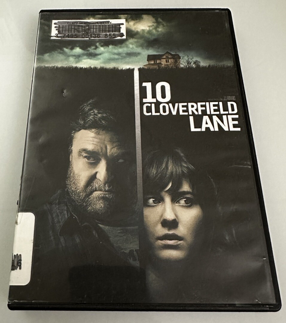 EX-LIBRARY COPY, 10 Cloverfield Lane (DVD, 2016)