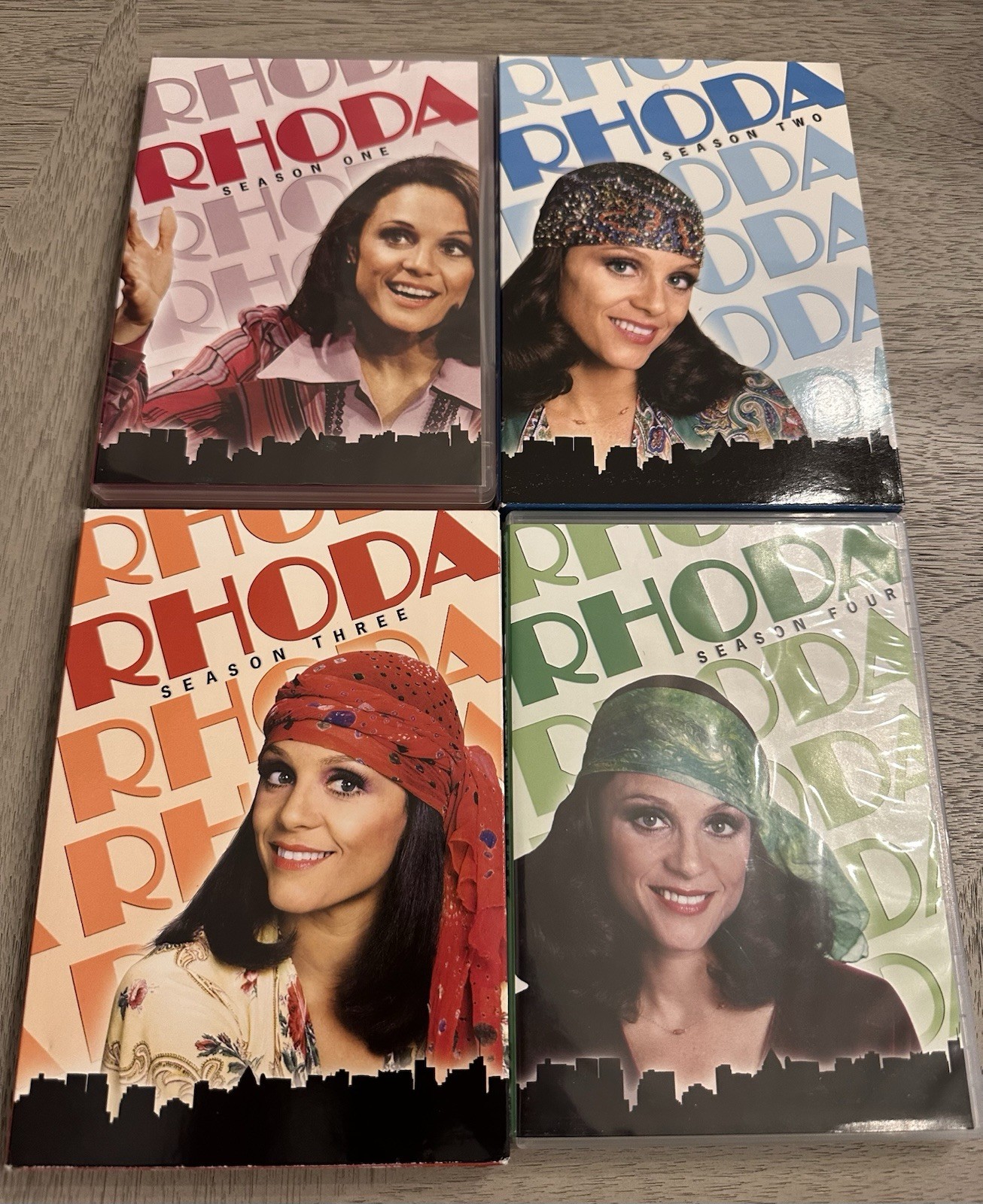 Rhoda: Seasons 1, 2, 3 & 4 DVD Sets Lot – Shout Factory / Valerie Harper