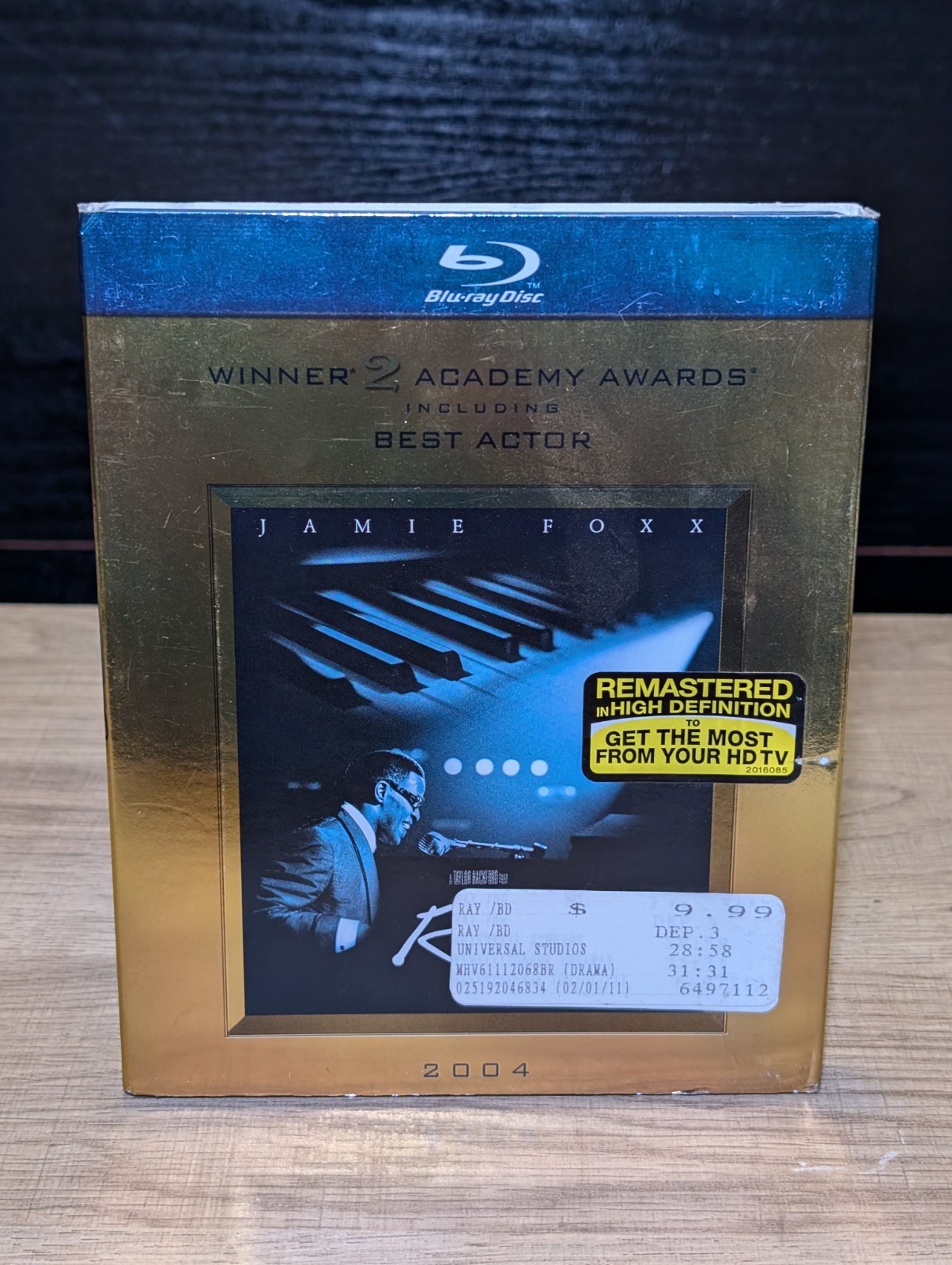 Ray (Blu-ray, Slipcover, 2004)
