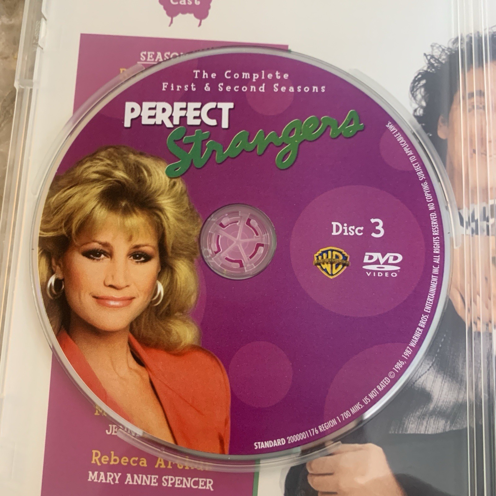 Perfect Strangers DVD The Complete First & Second Seasons 1 & 2 2008 4-Disc Set!