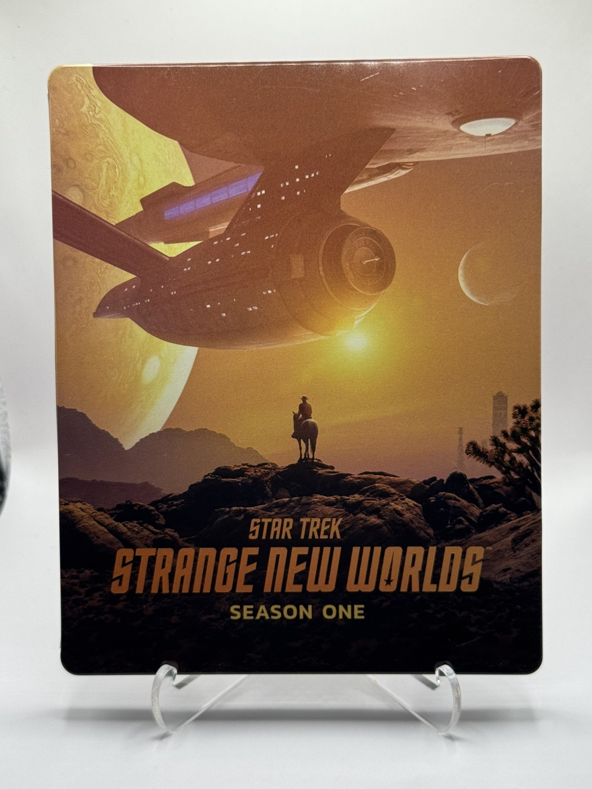 Star Trek Strange New Worlds Season One 1 2023 STEEL BOOK OOP RARE SCI-FI