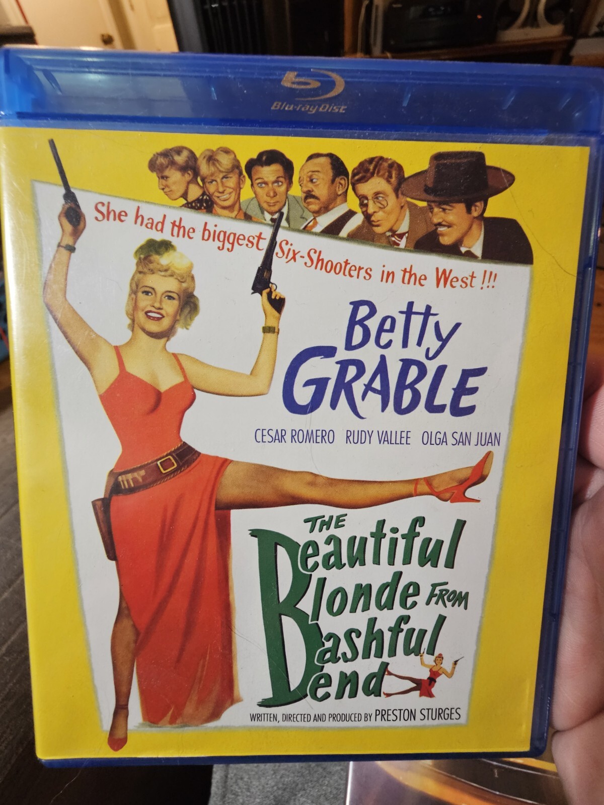 The Beautiful Blonde From Bashful Bend “Betty Grable” Bluray Complete Like New