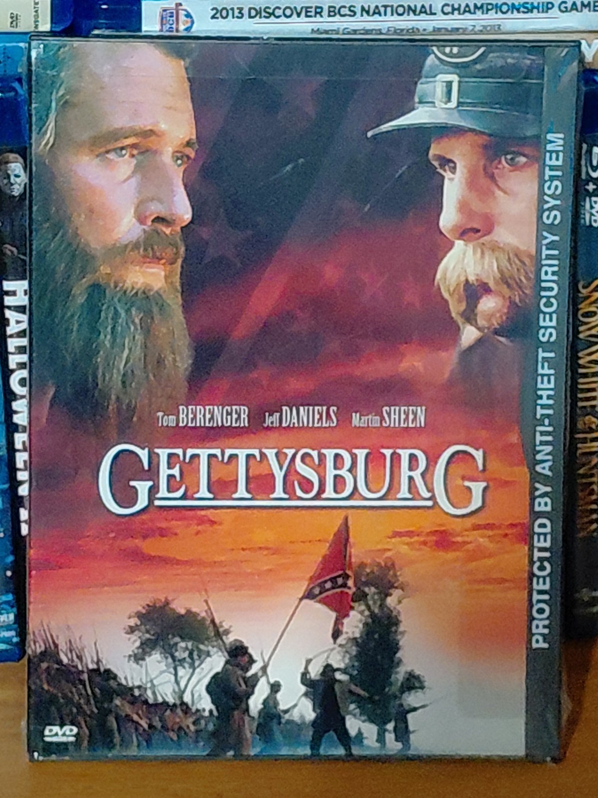 GETTYSBURG (DVD, 1993 WS) Ronald F. Maxwell* Tom Berenger* Jeff Daniels*SEALED