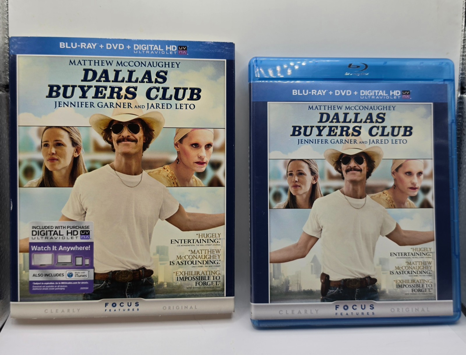 Dallas Buyers Club Blu-ray + DVD with Slipcase Matthew McConaughey