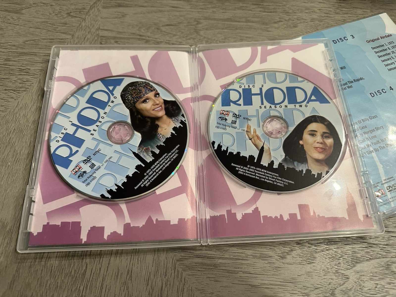 Rhoda: Seasons 1, 2, 3 & 4 DVD Sets Lot – Shout Factory / Valerie Harper