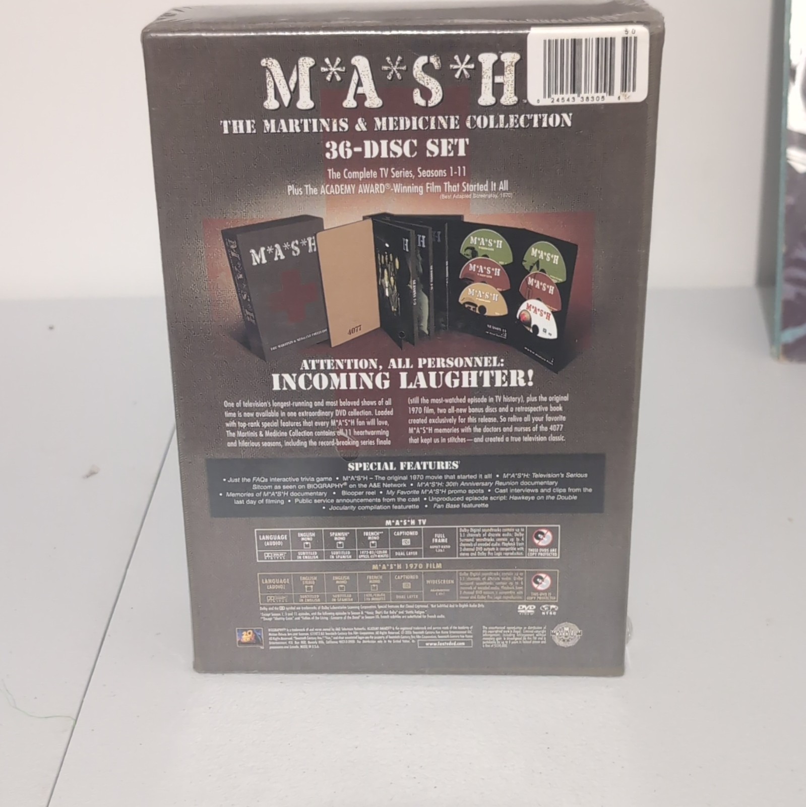 M*A*S*H Martinis & Medicine Collection 36-Disc DVD Box Set Seasons 1-5