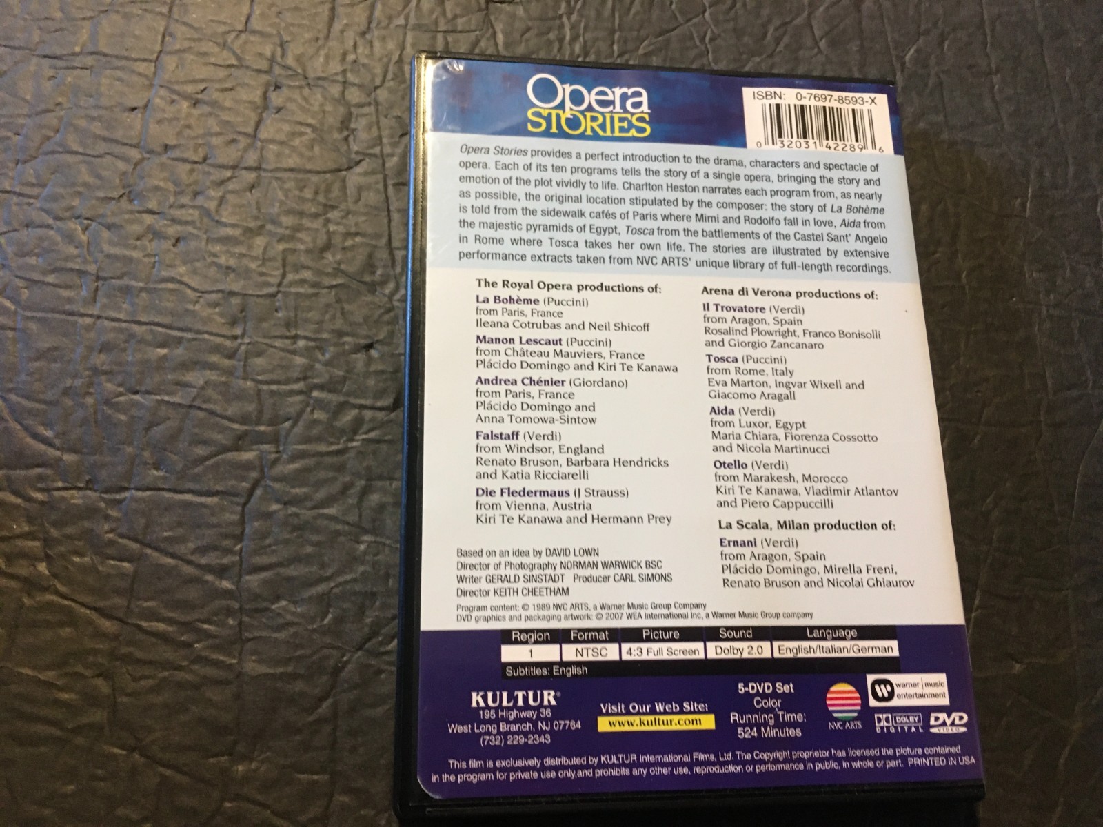 Opera Stories 5 Disc Set