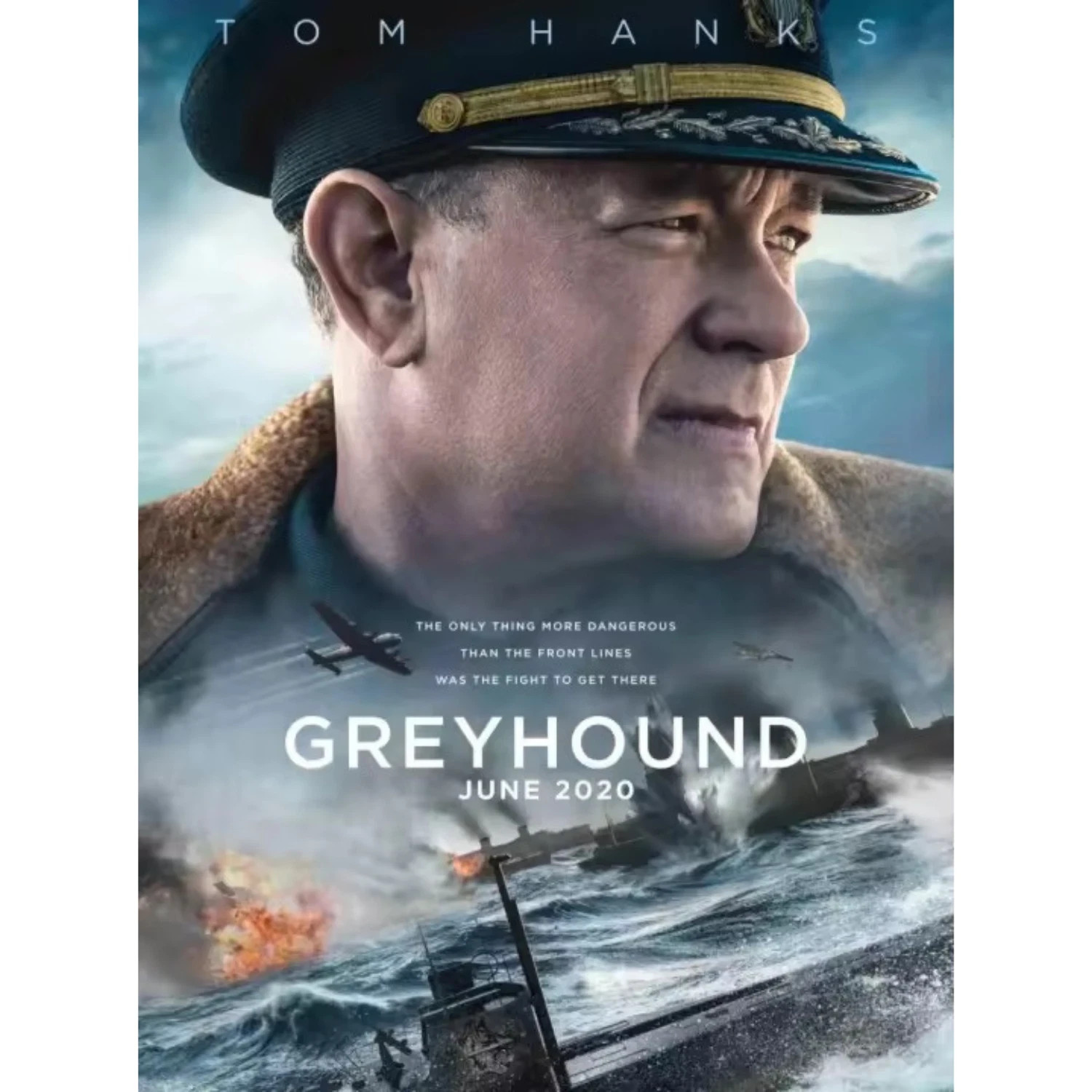 Greyhound (WW2) 2020 DVD Brand New & Sealed -Tom Hanks
