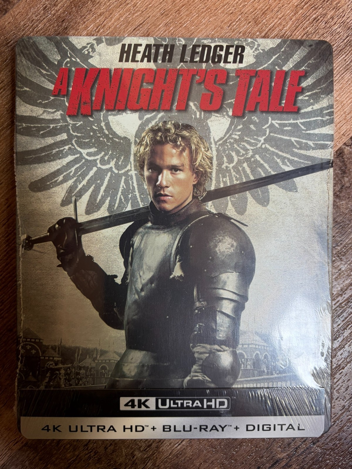 A Knight’s Tale w. Steelbook (4K UHD + Blu-ray + Digital, 2005, Region Free)