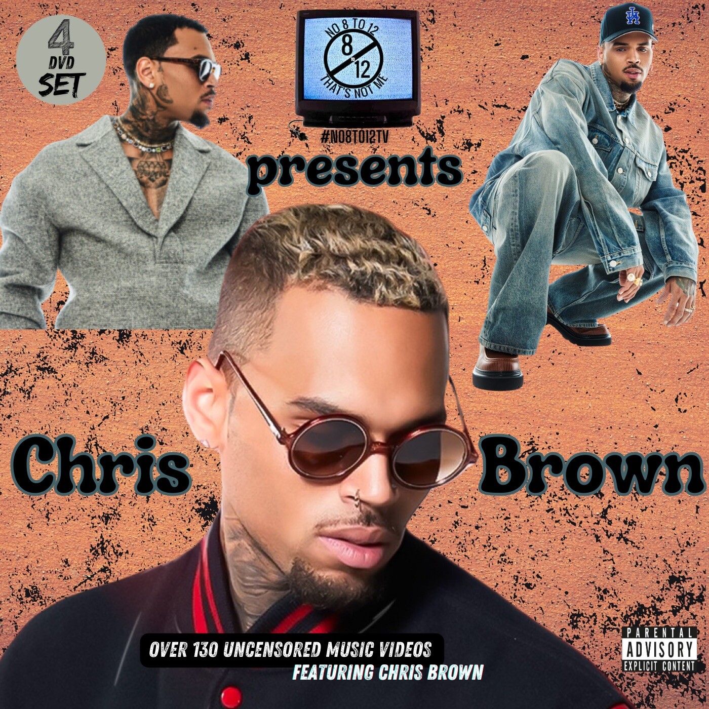 Chris Brown Video Myxer * 130 hottest, uncut Hip-Hop & RnB music videos* 4 DvDs