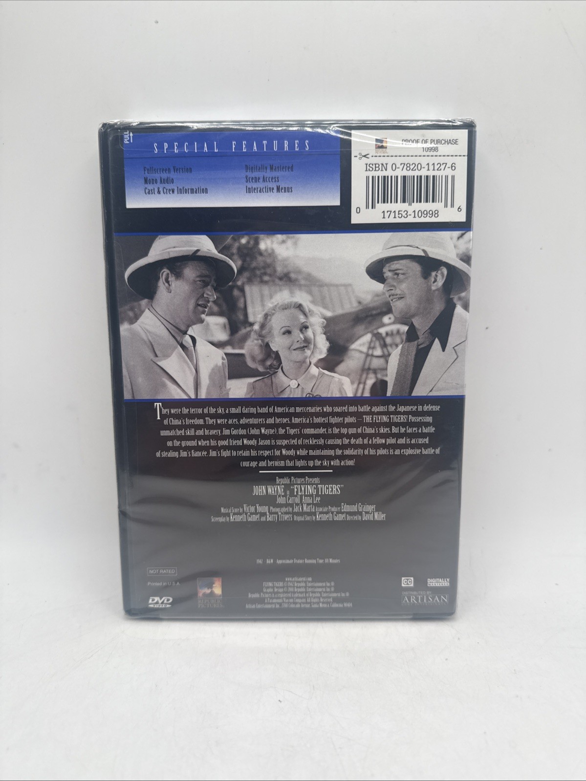 FLYING TIGERS John Wayne DVD Sealed Brand NEW
