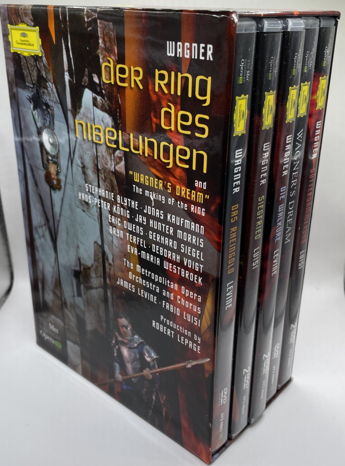 Wagner Der Ring Des Nibelungen and “Wagner’s Dream” DVD Box Set 2012 Nice Cond.
