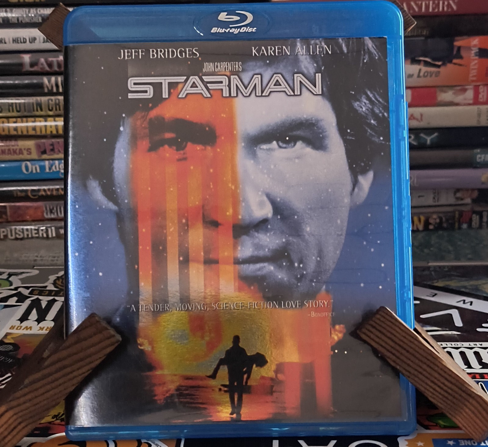 Starman Blu-ray Disc, Jeff Bridges, John Carpenter, Sci-Fi Romance PG 115 Min