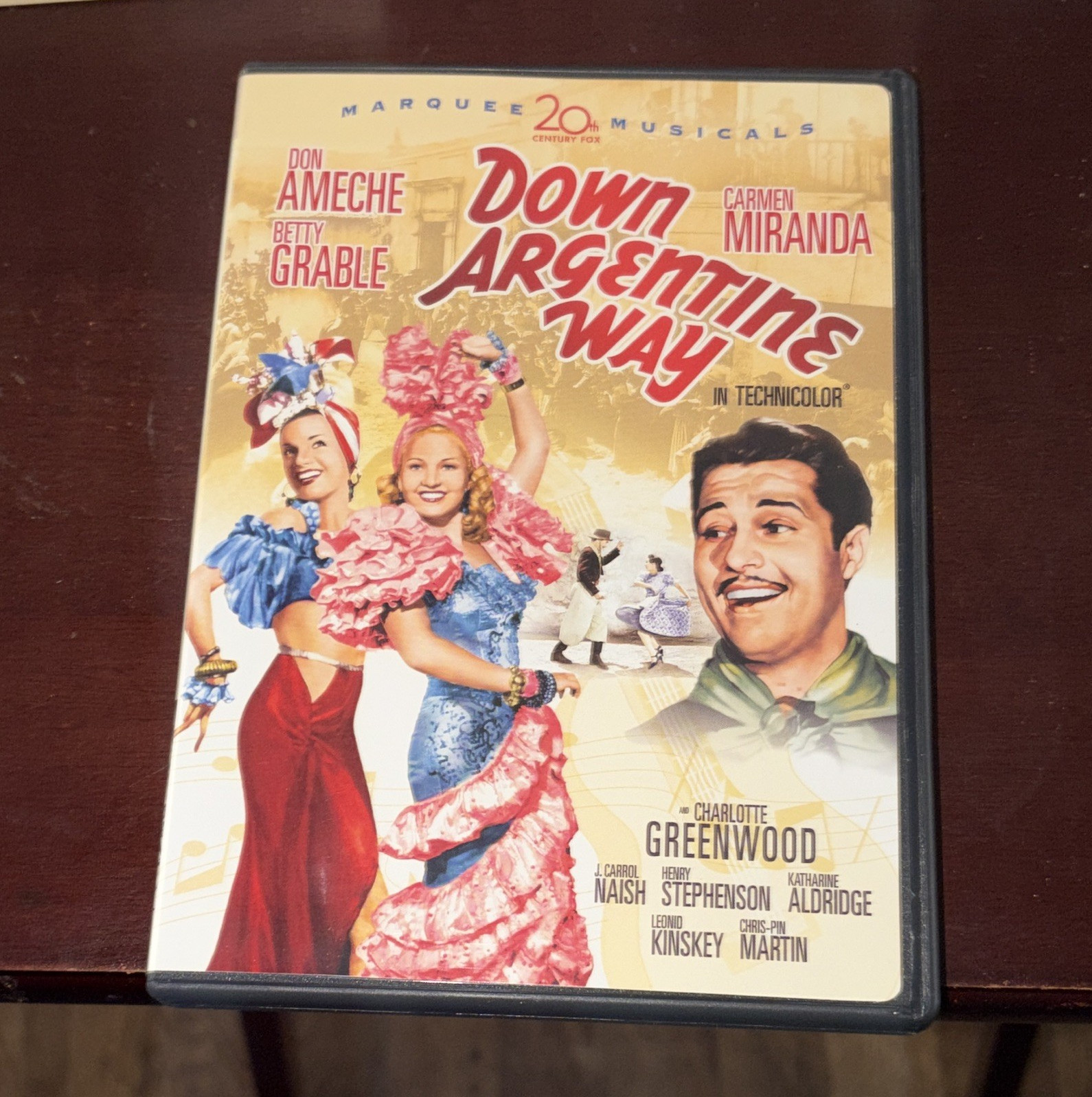 20th Century Fox Down Argentine Way DVD Marquee Musicals Grable Lobby Cards