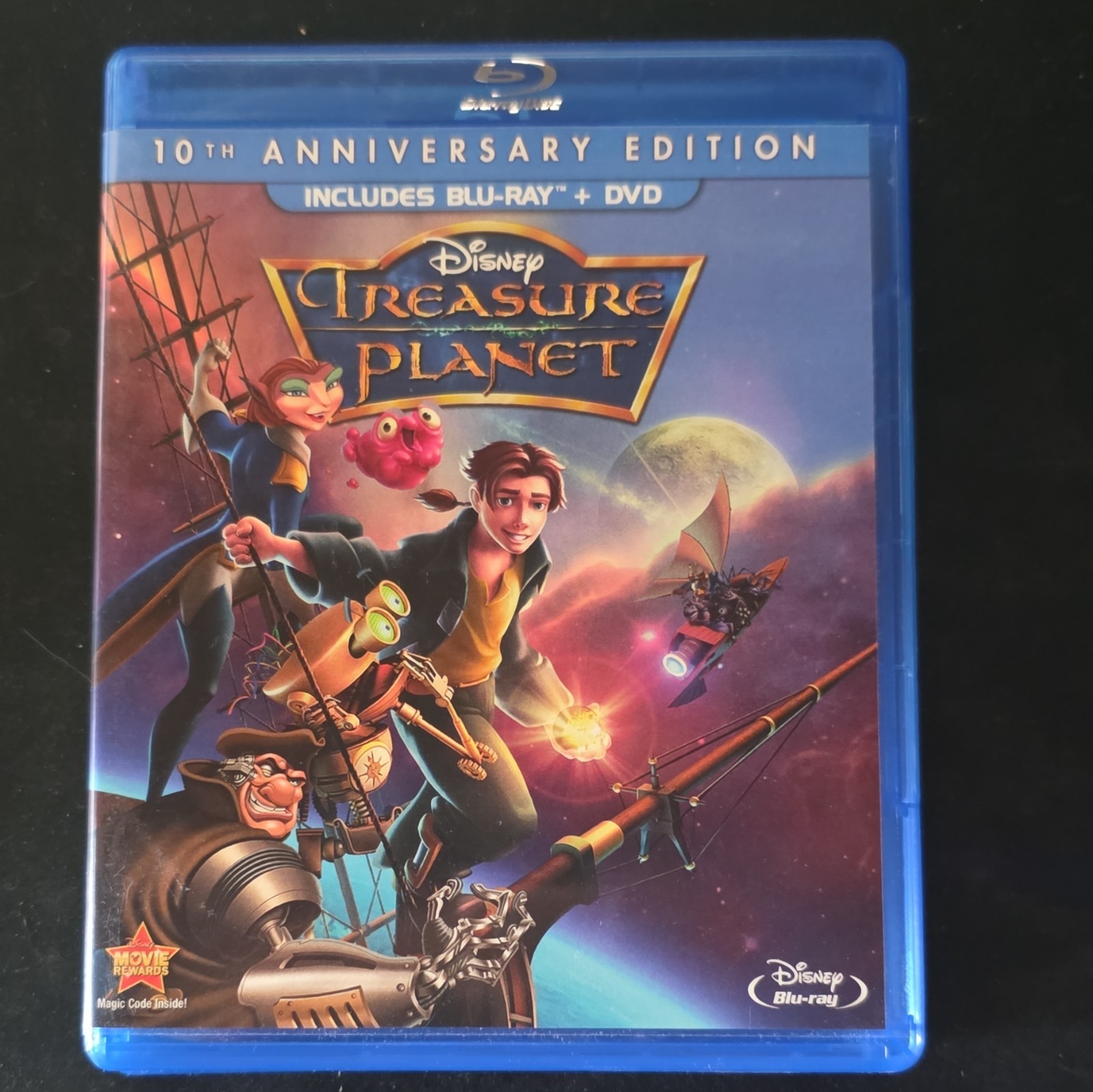 Disney Treasure Planet 10th Anniversary Edition Blu-ray + DVD 2-Disc G 95 Min