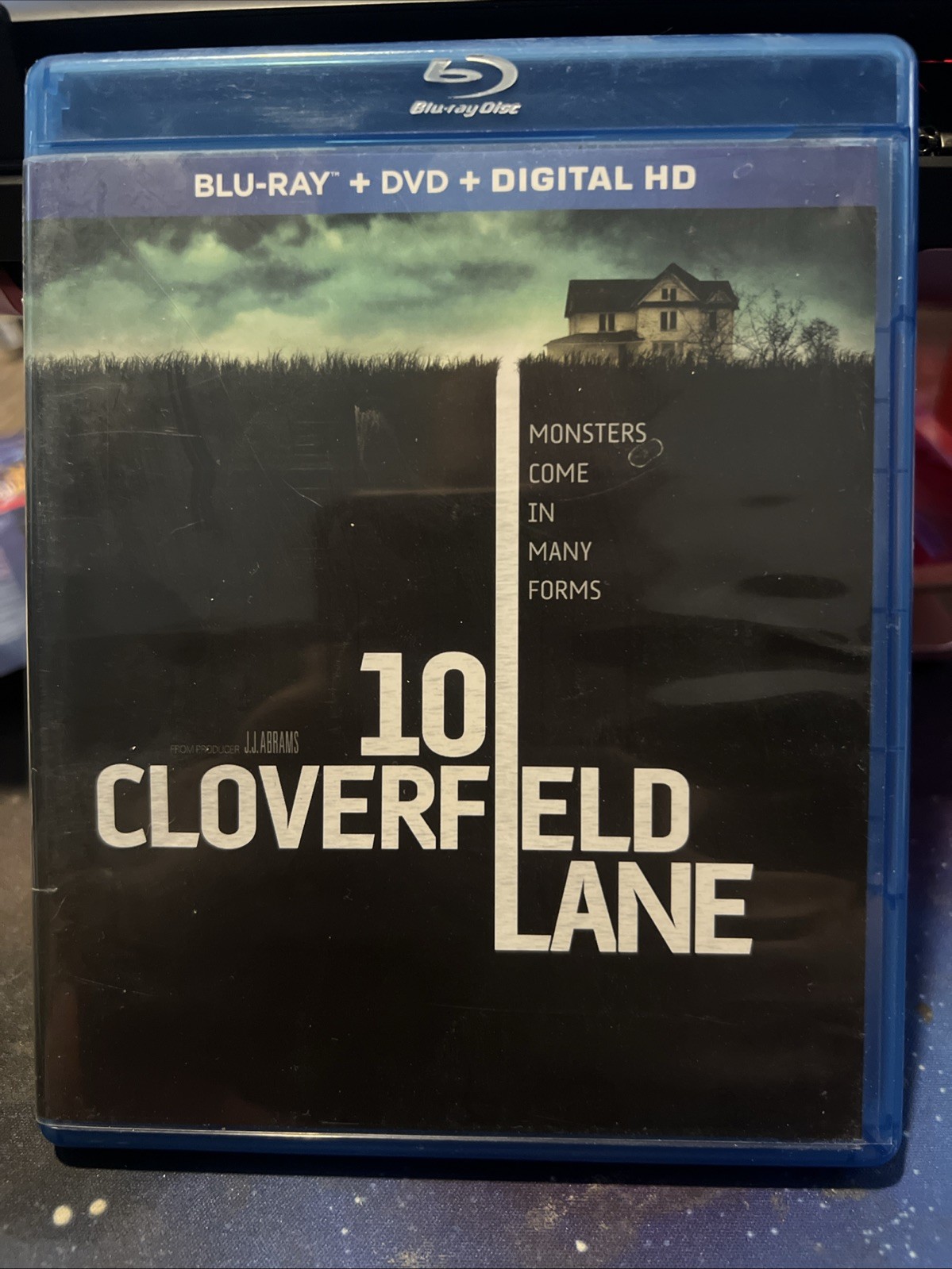 10 Cloverfield Lane (Blu-ray, 2016) NO DVD