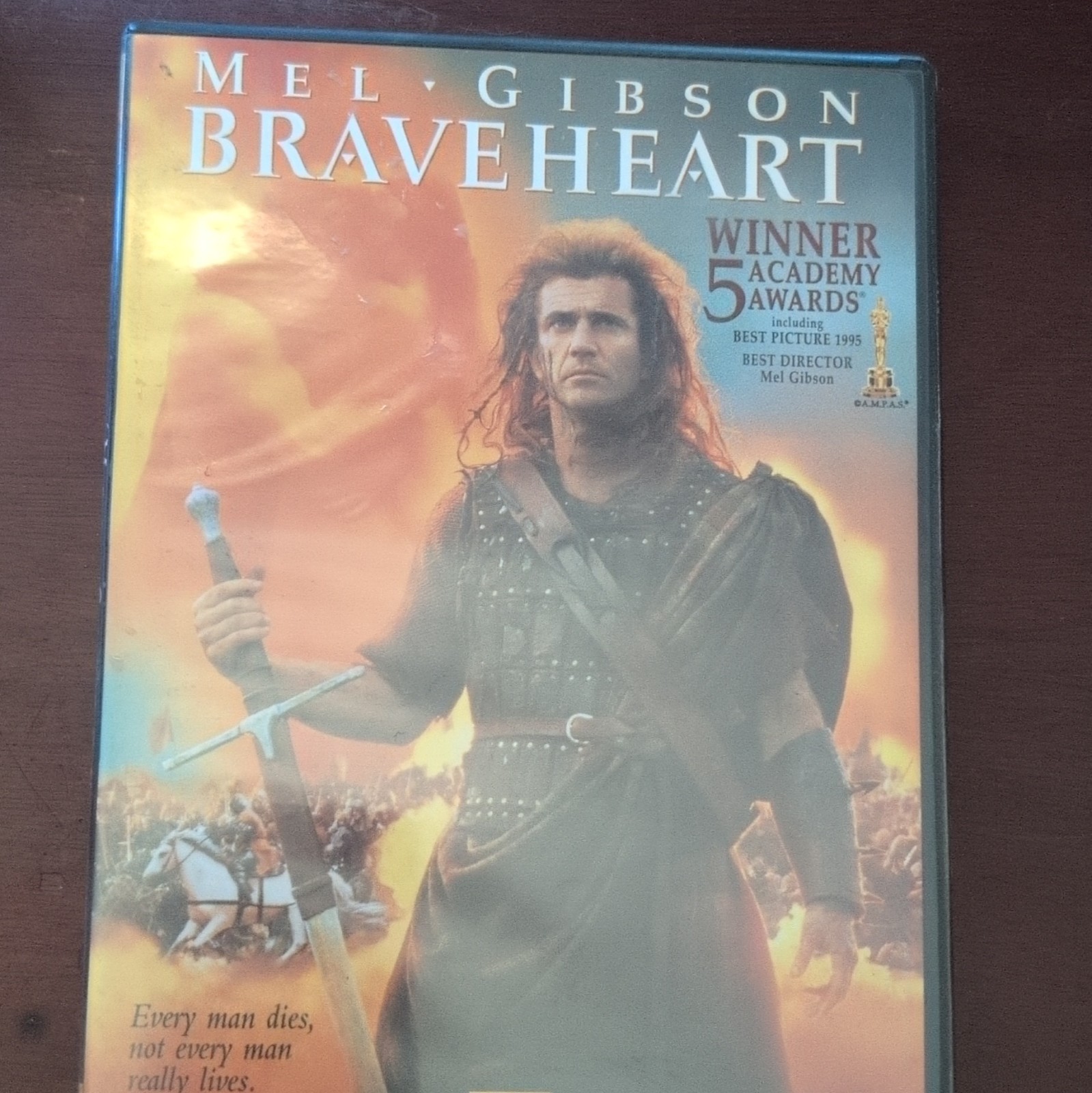 Paramount Pictures Braveheart DVD Widescreen Mel Gibson R 1995 177 min
