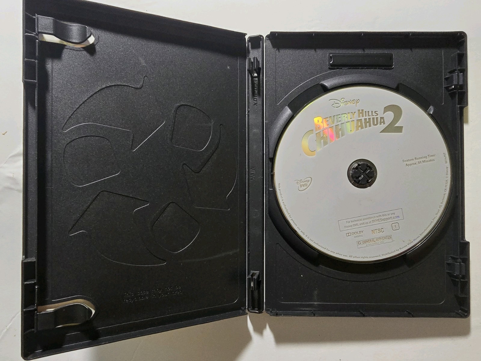 Walt Disney Beverly Hills Chihuahua 2 DVD Widescreen G 2011 Region 1 84 min