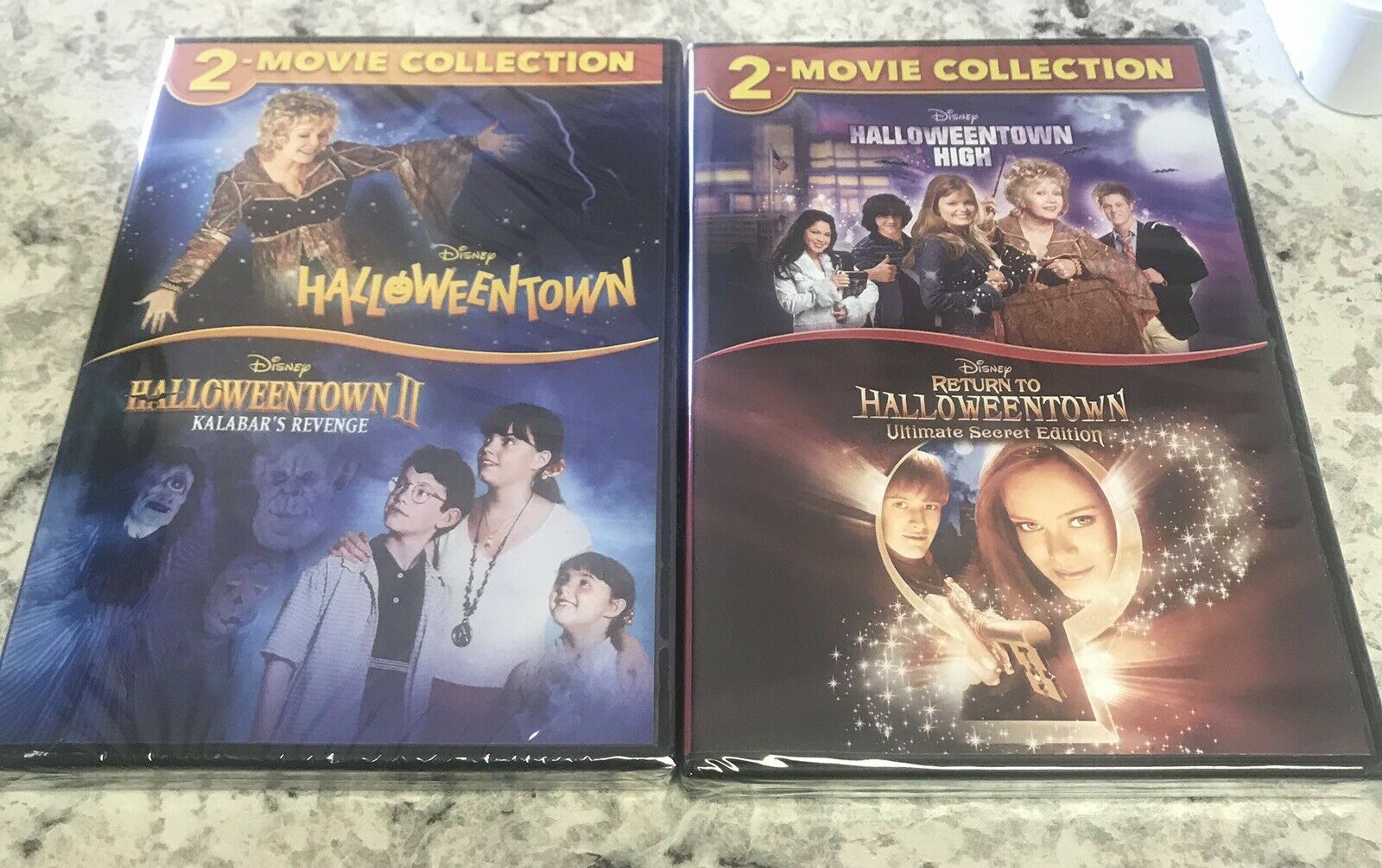 HALLOWEENTOWN 1,2,3,4 DVD COMPLETE COLLECTION SET NEW! II, RETURN TO HIGH DISNEY