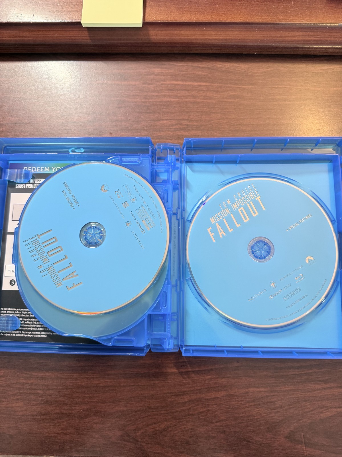 Mission Impossible 6-Film Blu-ray Collection + Digital Codes