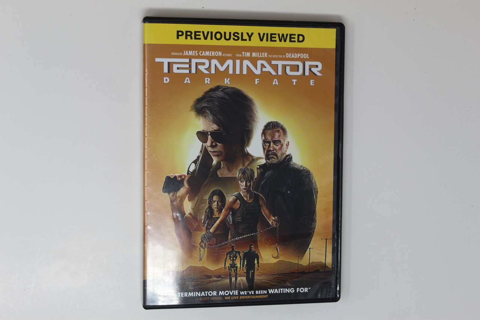 Terminator Dark Fate DVD