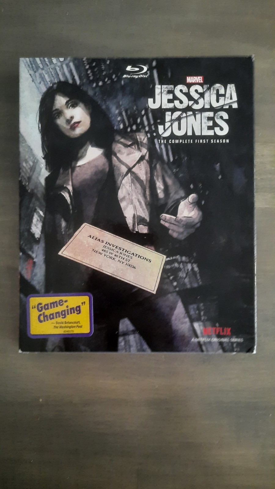 JESSICA JONES COMPLETE FIRST SEASON Blu-ray Netflix Marvel HTF OOP