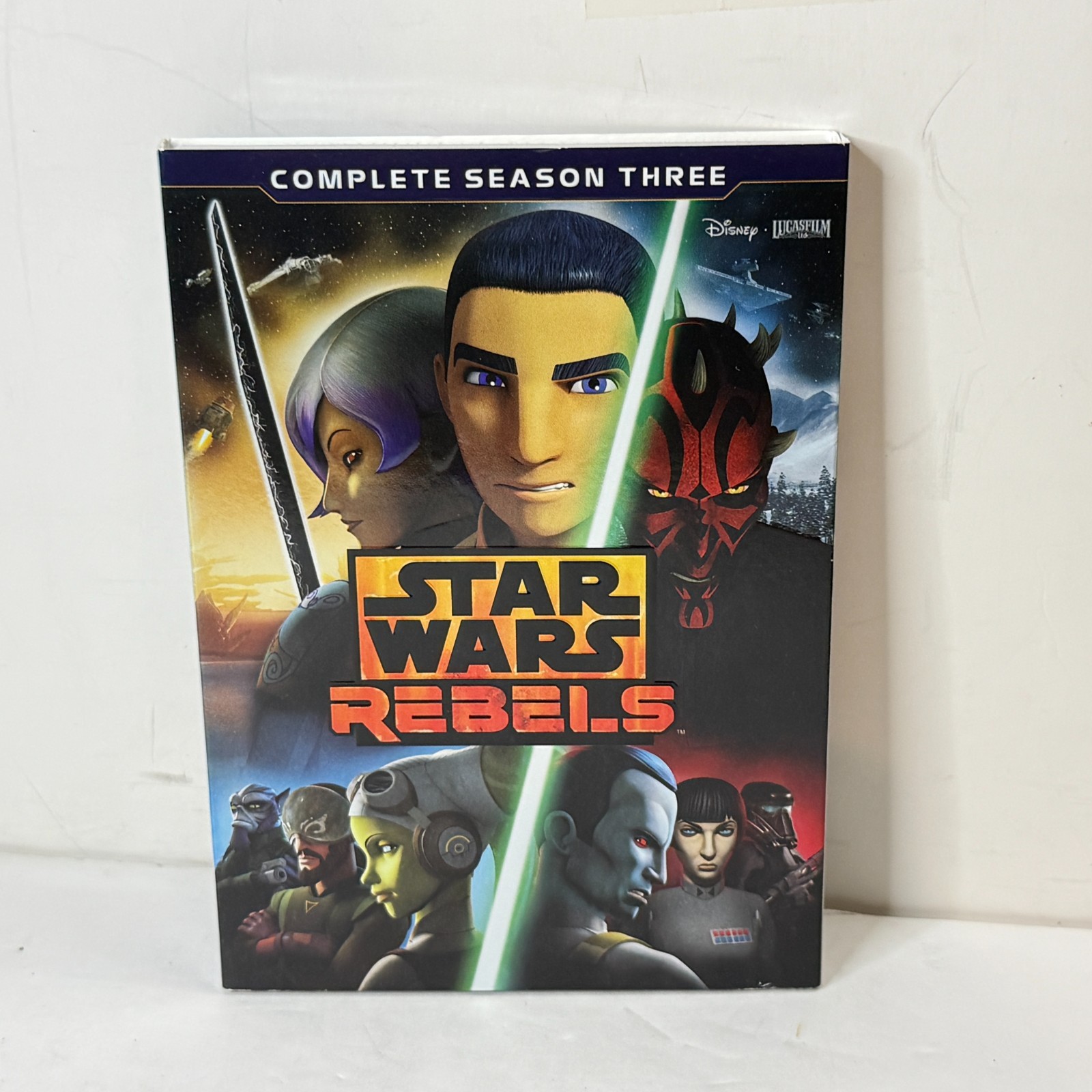 Star Wars Rebels Complete Season 3 ©2017 Slipcover SEALED *BUY 2 GET 2 FREE DVD*