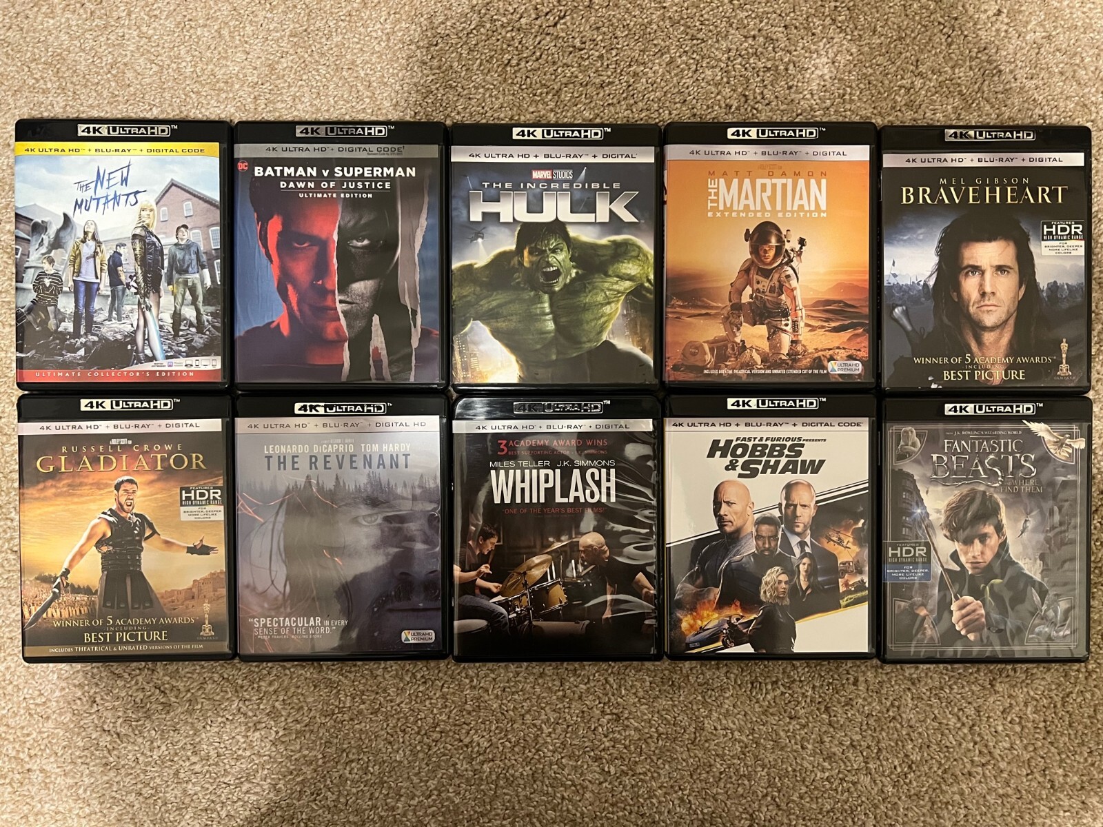4K Ultra HD Movie Lot BUYER CHOOSES ANY TITLE(S)! NEVER VIEWED! SEE DETAILS!