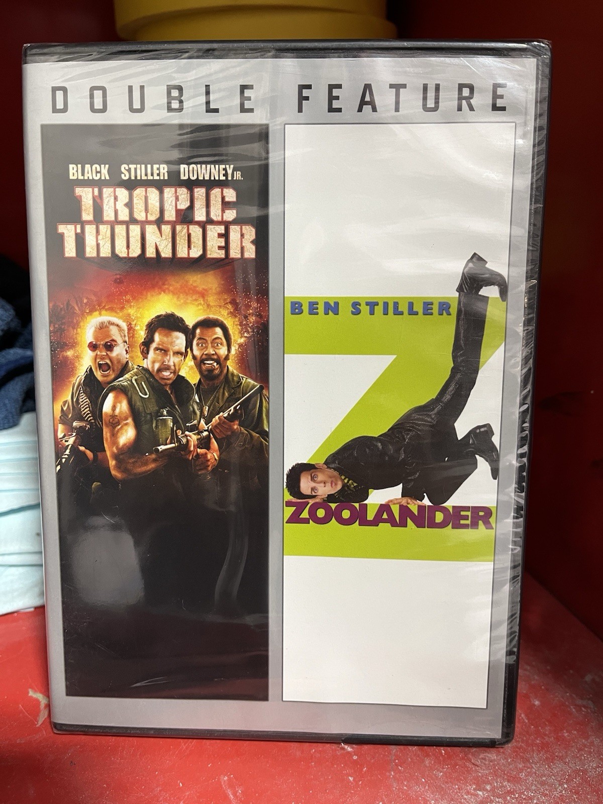 Tropic Thunder Zoolander DVD Ben Stiller Double Feature 2 Movies. New sealed.