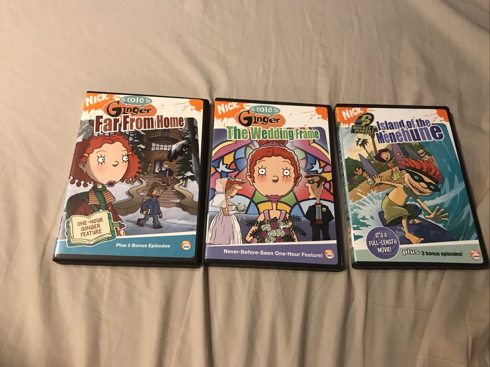 As Told by Ginger Far From Home & The Wedding Frame DVD Nickelodeon Klasky Csupo