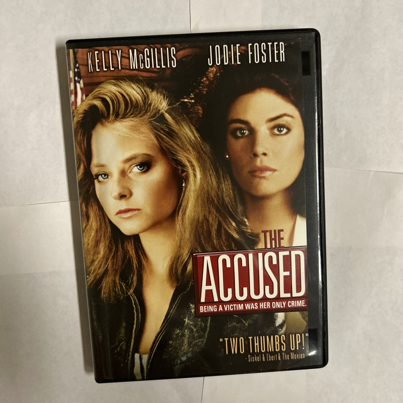 The Accused (DVD, 2002) – 1988 Film – Jodie Foster, Kelly McGillis ••