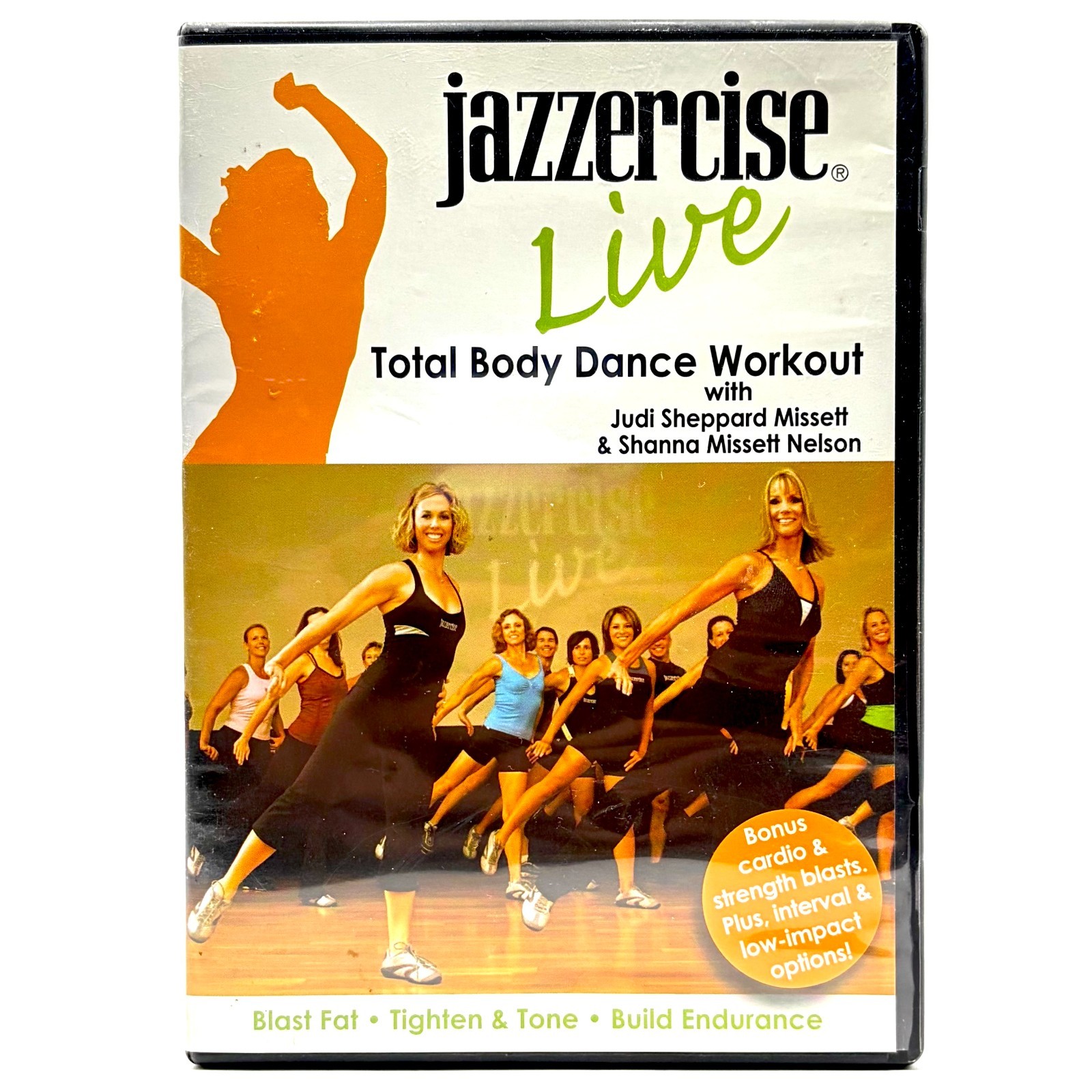 Jazzercise Live Total Body Dance Workout Judi Sheppard Missett 2008 DVD