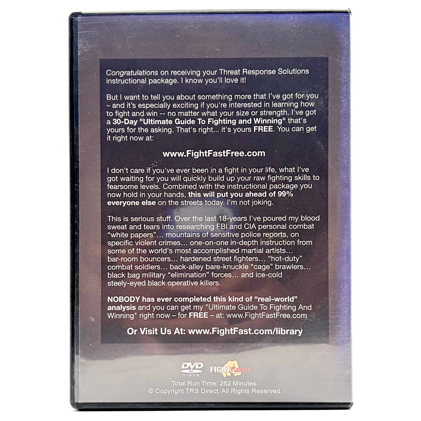 Karambit Combat Secrets with Killer Instinct Bonus Disc Fight Fast 2-Disc DVD