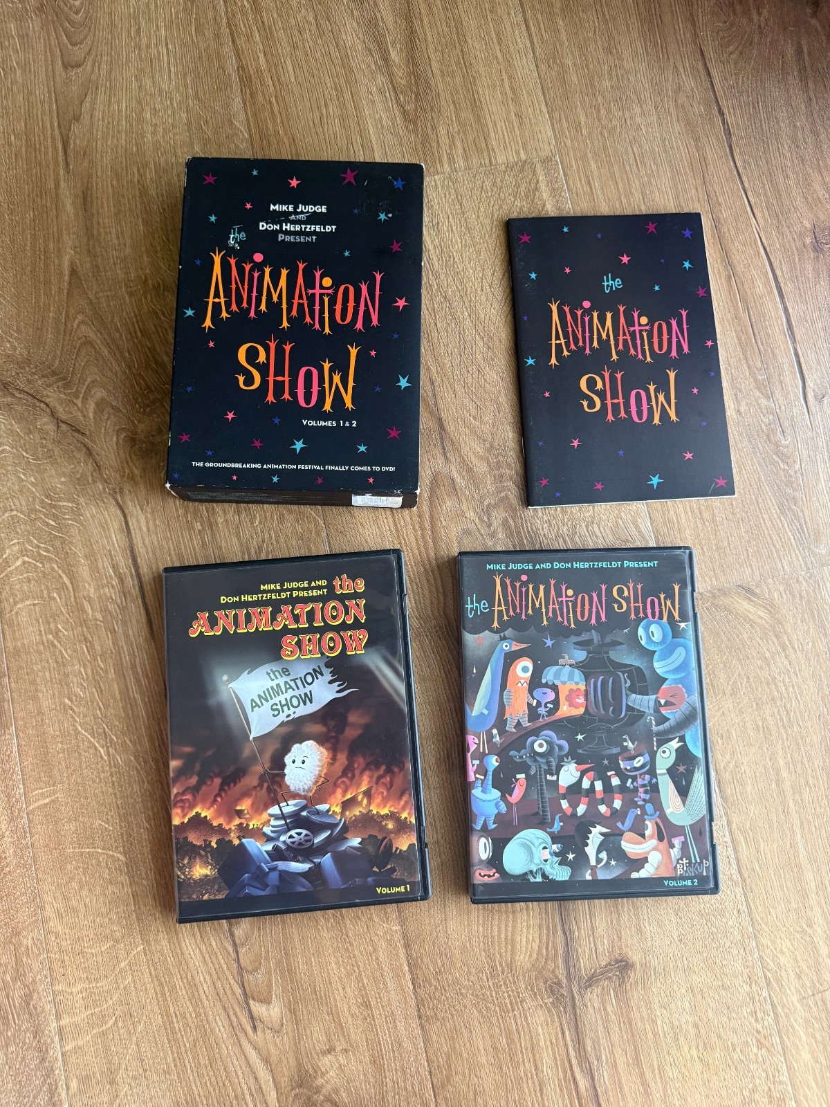 Mike Judge and Don Hertzfeldt Present: The Animation Show, Vol 1 & 2 DVD Box Set