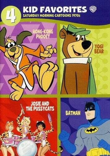 4 Kid Favorites: Saturday Morning Cartoons: 1970s – DVD By Various – GOOD