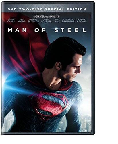 Man of Steel (Two-Disc Special Edition DVD) – DVD – GOOD