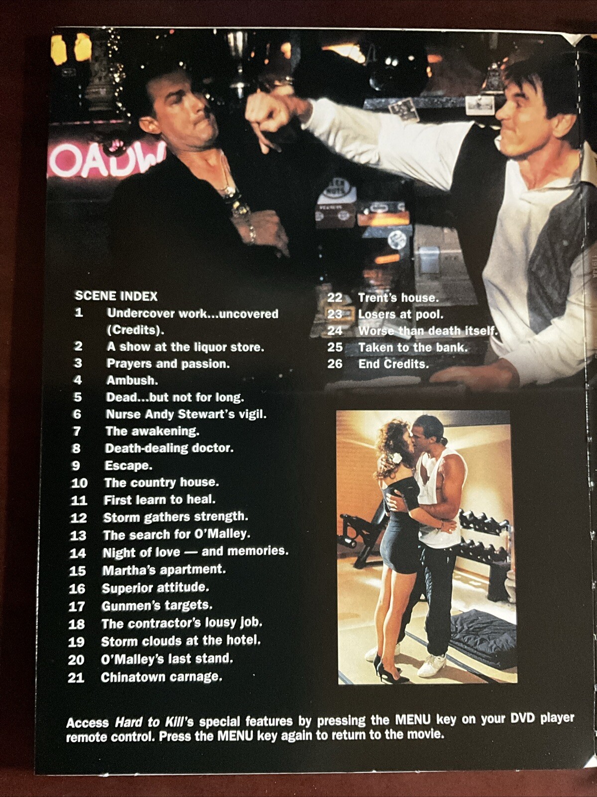 Hard to Kill DVD